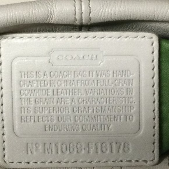 COACH White  Hand Bag - Picture 5 of 5